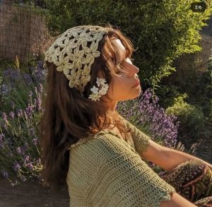 crochet bandana