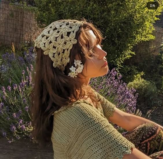 crochet bandana