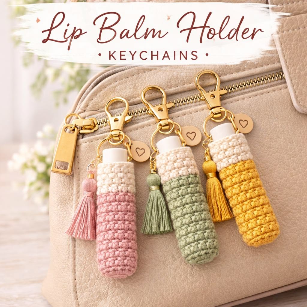 crochet keychain